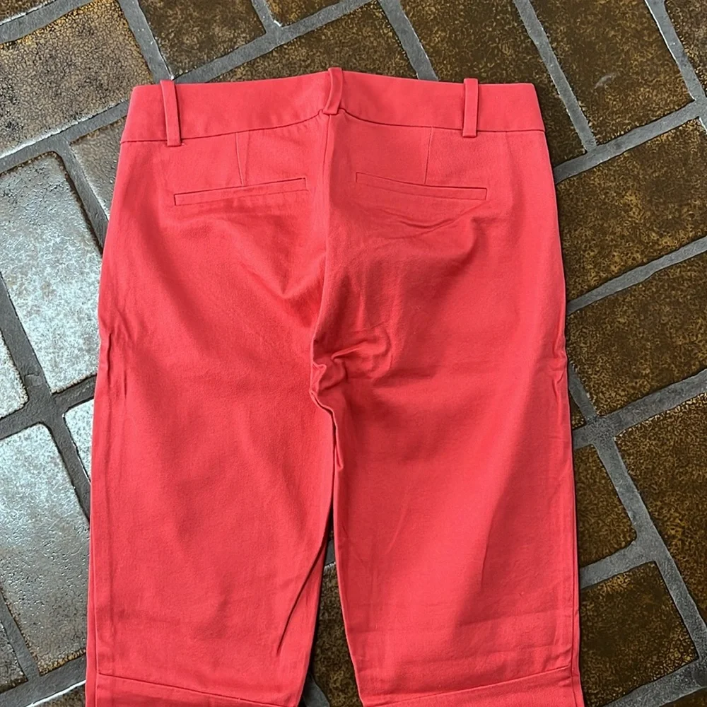 NWT J. By J. Crew Salmon Scalloped Hem Ankle Pant
